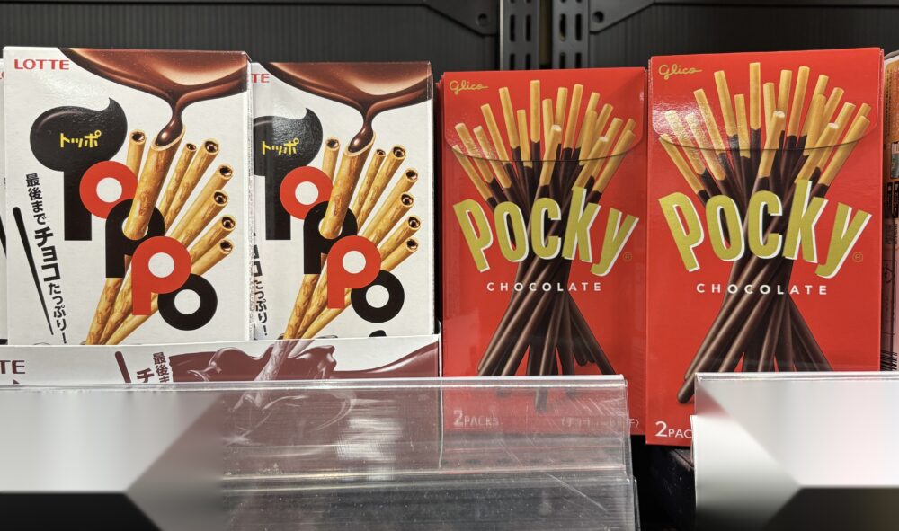 トッポとポッキー